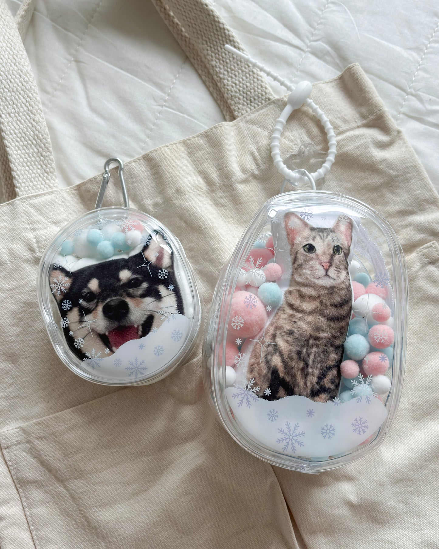 Illustration customization|Sounding doll keychain