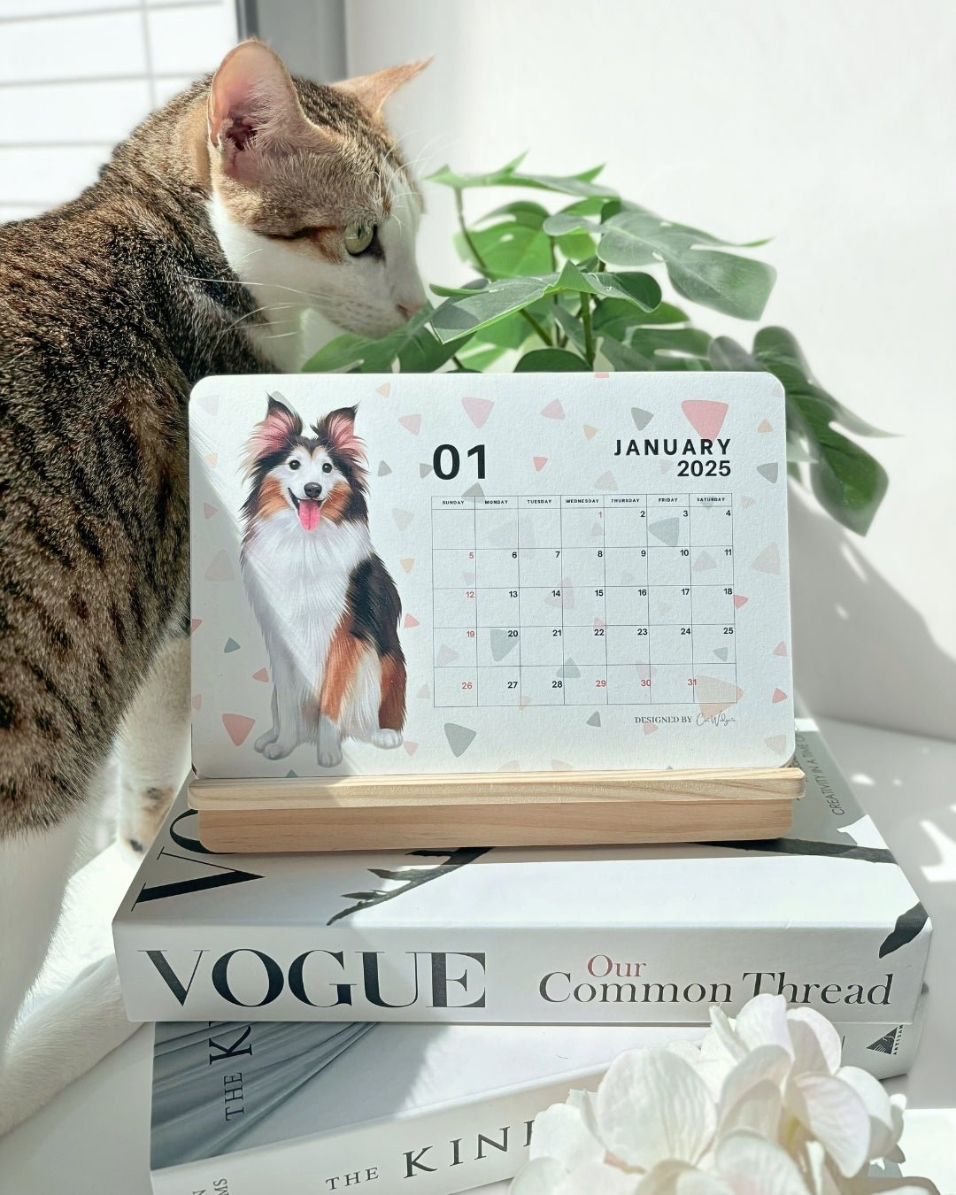 伏匿匿團購限定|月曆 - Cat Widgets