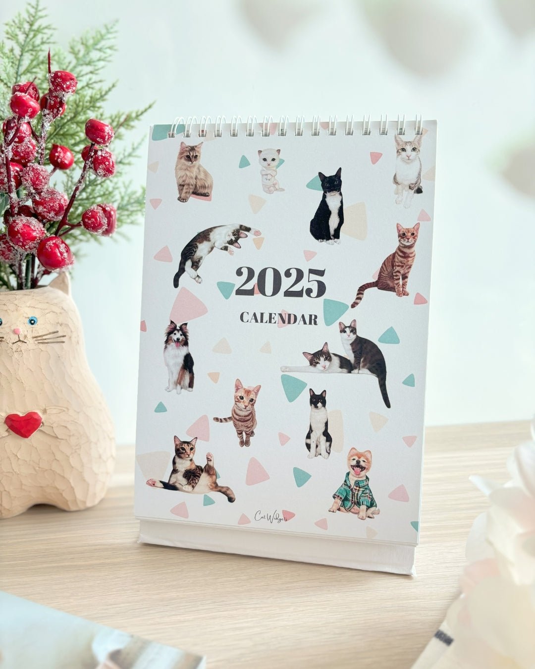 伏匿匿團購限定|月曆 - Cat Widgets