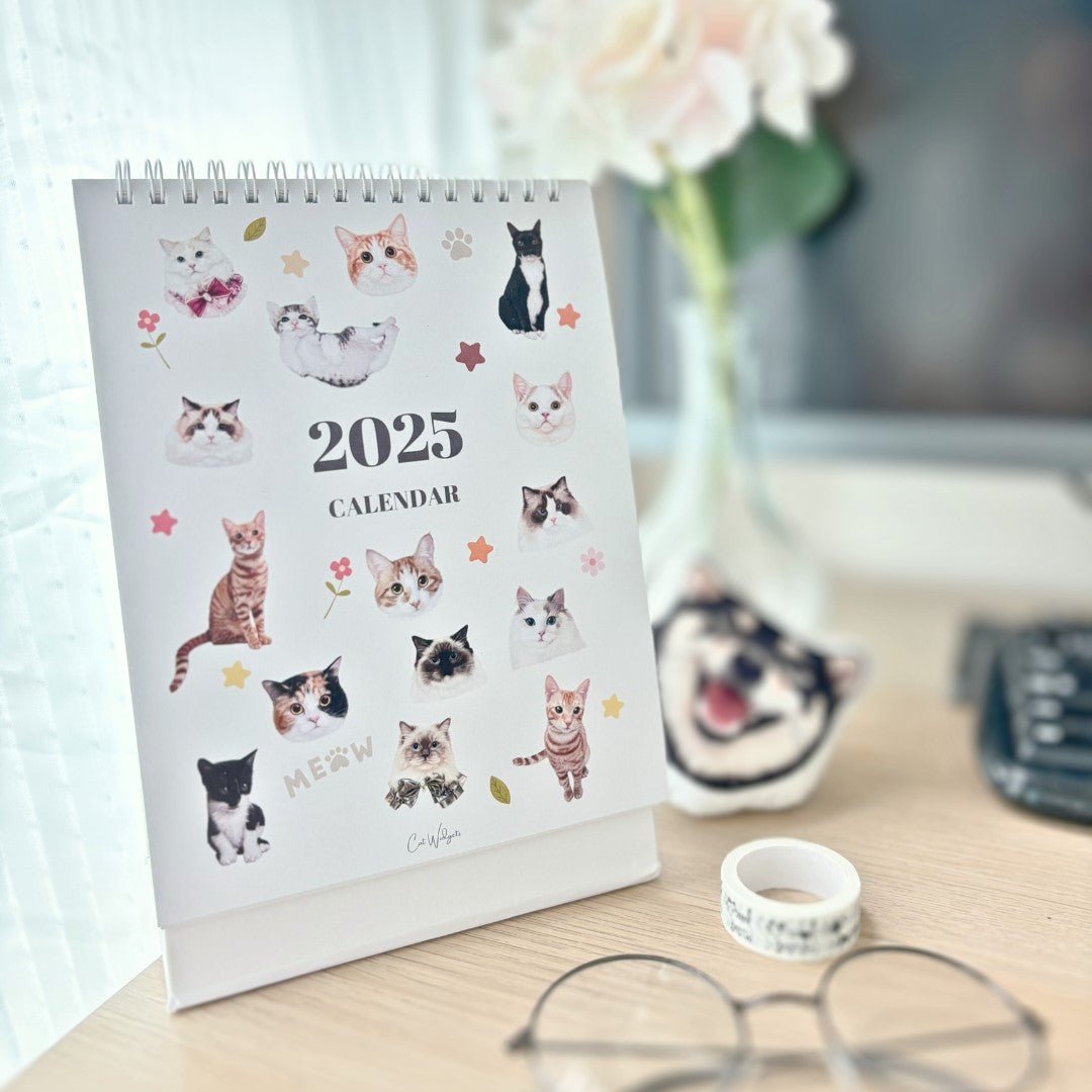 預購 | 2025 慈善月曆 (11月底寄出) - Cat Widgets