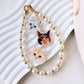 [插畫/照片客製化] 寵物造型珍珠手袋裝飾鏈 - Cat Widgets