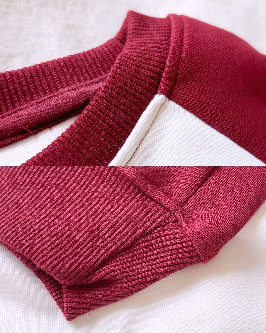 [插畫/照片客製化] 數碼直噴 ‧ 拼色純棉寬鬆衛衣 - Cat Widgets