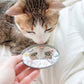 [只限團購] [插畫/照片客製化] 自拍圓鏡 - Cat Widgets
