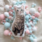 [只限團購] [插畫/照片客製化] 發聲公仔鎖匙扣 - Cat Widgets