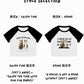 [插畫/照片客製化] 數碼直噴 ‧ 拼色緊身短版T-shirt - Cat Widgets